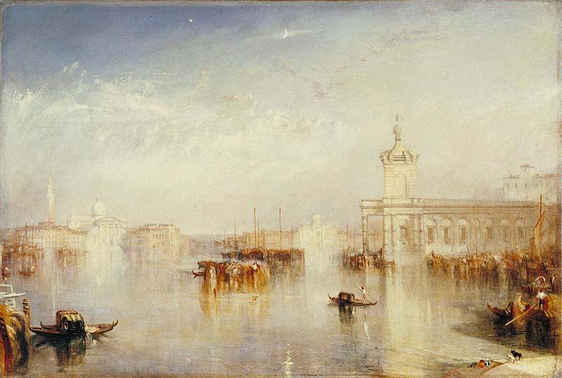 Joseph Mallord William Turner The Dogano, San Giorgio, Citella, from the Steps of the Europa